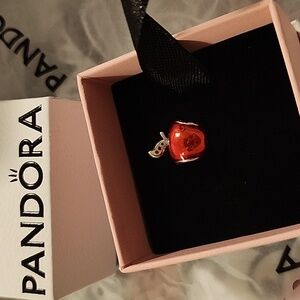 Pandora Snow White Red Apple Charm
